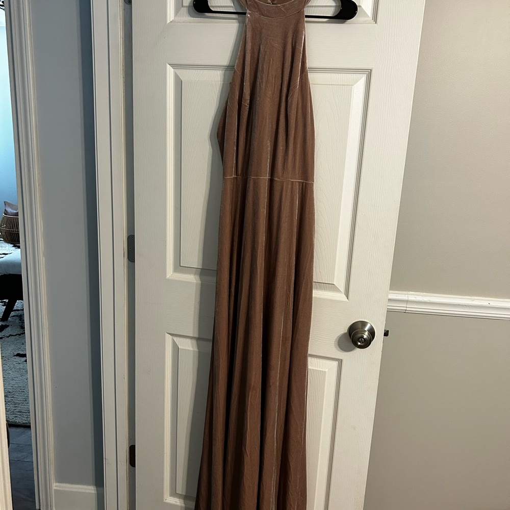 Women’s velvet dress